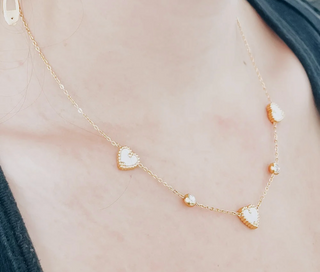 Heart's Desire Diamond Necklace - WATERPROOF