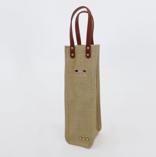 Gifted Canvas Reusable Wine Tote