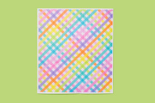 Biodegradable Dish Cloth - Colorful Gingham