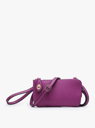 Kendall Crossbody/Wristlet w/ Twist Lock Closure