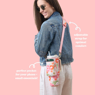 Tumbler Sling – Hands-Free Convenience with Style - 11 Patterns