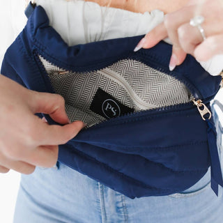 Jolie Puffer Belt Bag – Multiway Quilted Crossbody & Fanny Pack