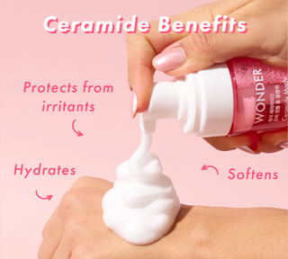 Wonder Ceramide Mochi Gentle Foam Cleanser