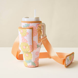 Tumbler Sling – Hands-Free Convenience with Style - 11 Patterns