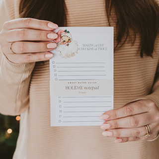 Nutcracker Christmas Notepad