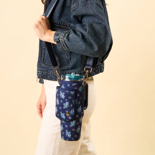 Tumbler Sling – Hands-Free Convenience with Style - 11 Patterns