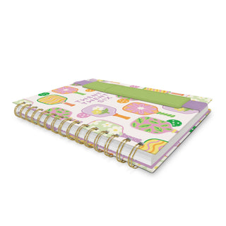 2026 Pickleball Rally Oliver Planner – 17-Month Hardcover Agenda with Pen Pocket & Stickers