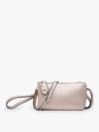 Kendall Crossbody/Wristlet w/ Twist Lock Closure