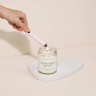 Rechargeable Electric Lighter – Blush Pink (USB Rechargeable)