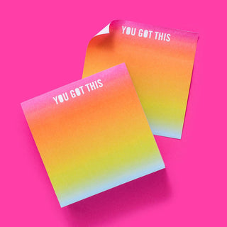 Inspirational Sticky Note Pad Collection – “You Got This,” “Throw Kindness Around Like Confetti,” & “You’re Seriously So Awesome”