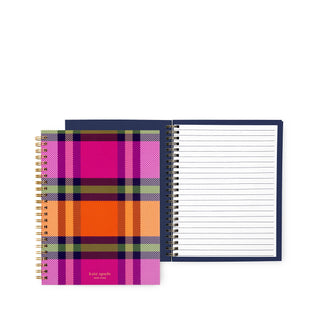 Kate Spade New York Small Spiral Notebook – Grand Plaid Duo