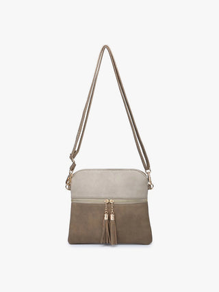 Tara Two Tone Crossbody
