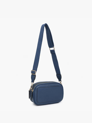 Sky Dual Zip Crossbody – Compact Everyday Travel Bag