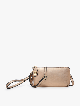 Kendall Crossbody/Wristlet w/ Twist Lock Closure