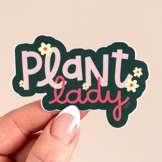Plant Lady Decal Sticker
