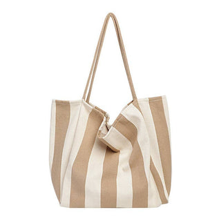 Organic Striped Tote Bag – Chic Everyday Carryall