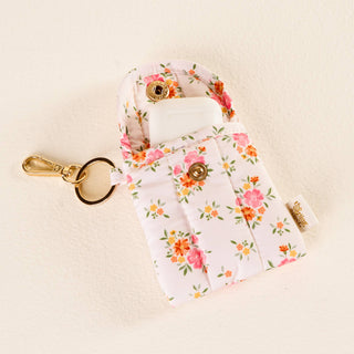 Puffy Earbud Case Keychain-Endless Daydream Cream