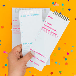 Goal Digger Goal Setting Notepad