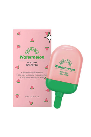 Patch Holic Watermelon Moisture Gel Cream – Dewy Skin, Head to Toe