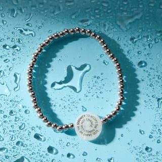 Holy Water Serenity Prayer Bracelet