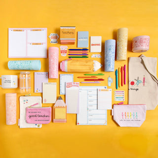 Pencil To-Do Desk Notepad – 8.5x11” 3-Column Planner