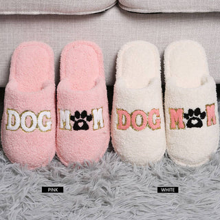 Sequined DOGMOM Home Slippers