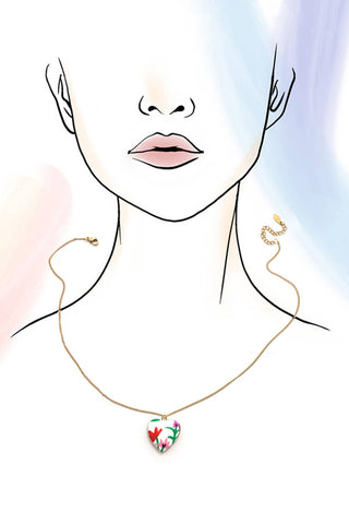 18K Gold-Dipped Stainless Steel Locket – Tarnish-Free Necklace