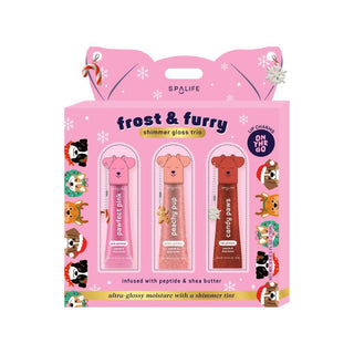 Holiday Lip Gloss Trio – Nourishing, High-Shine, and Gift-Ready