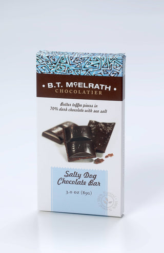 Salty Dog Chocolate Bar (70% Dark Chocolate)