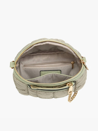 Mabel Quilted Nylon Belt Bag w/ Guitar Strap