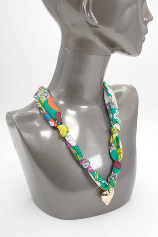 Handmade Scarf Charm Necklaces