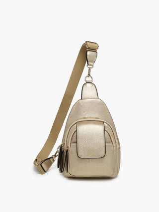 Sophia Sling Bag w/ Flapover Pocket