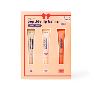 Hydrate + Repair Lip Oil Trio – Peptide & Shea Butter Infused